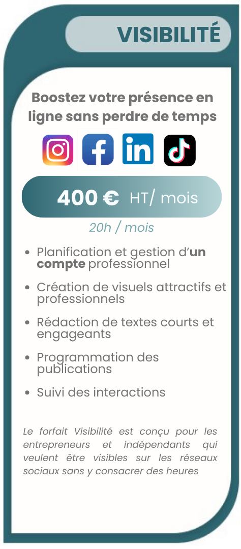 Tarif visibilité